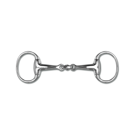 Waldhausen Ellipsen-Gebiss mit doppelt gebrochener Trense