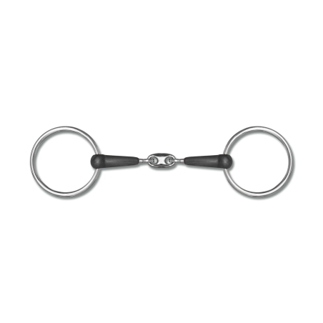 Waldhausen-Gummigebiss mit doppelt gebrochener Trense