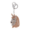 Schlüsselanhänger Waldhausen Einhorn - Silber / Gold