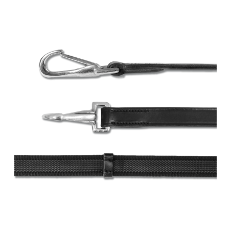 Waldhausen Anti-Rutsch Zügel mit Karabiner