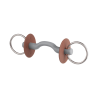 Beris Gebissstange mit Zungenfreiheit, Ring 7,5 cm - Weich