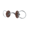 Beris Gebissstange mit Zungenfreiheit Konnex Ring 7,5 cm - Weich