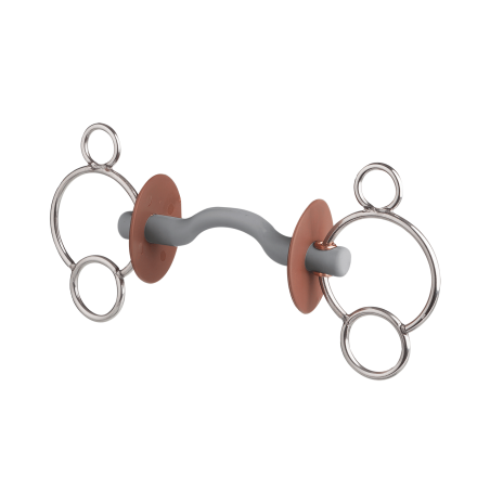 Gebiss 3 Ringe Beris Zungenfreiheit Mundstück