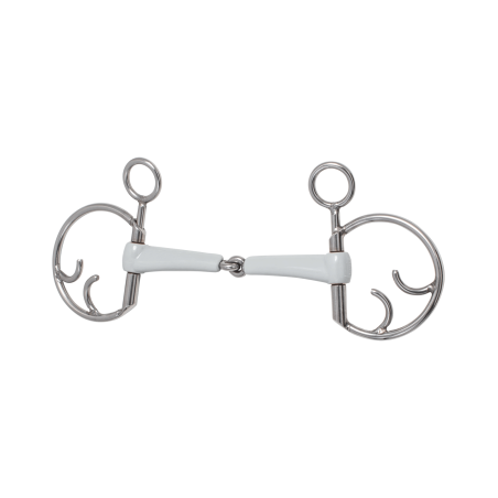 Baucher-Gebiss Beris einfach gebrochen