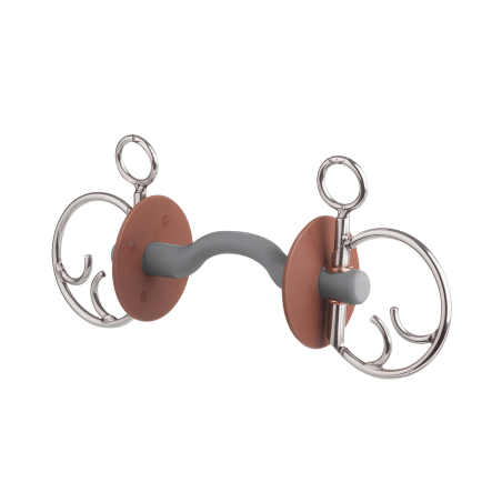 Baucher-Gebiss Beris Zungenfreiheit-Mundstück