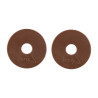 Gummischeiben für Beris-Gebisse - Braun