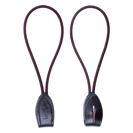 Lange Pelham-Lederriemen Beris, 2 Stück