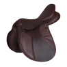 Spring-Sattel Waldhausen Comfort Leder - Braun