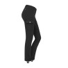 ELT Reithose Micro Jodhpur Cargo Silikon - Schwarz