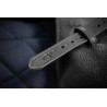Steigbügelriemen aus Soft Premium Leder Dy'on - Schwarz