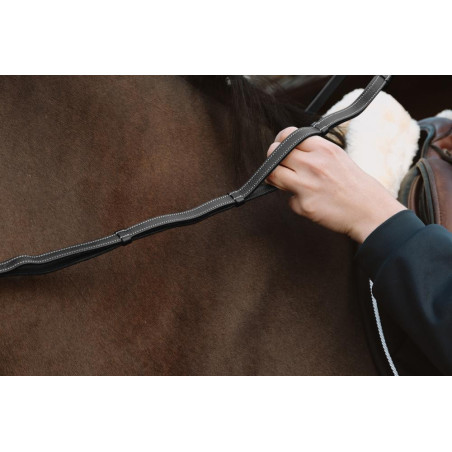 Lederzügel mit Griffen Working by Dy'on