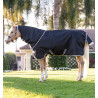 Horseware Amigo 1200D Plus Poney Turnout 250g Decke - Schwarz / Titan Grau / Silber