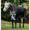 Horseware Amigo 1200D Wug Turnout 50g Decke - Schwarz / Titan Grau / Silber