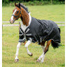 Horseware Amigo 1200D XL Turnout 150g Decke - Schwarz / Titan Grau / Silber