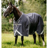 Pferdedecke Horseware Rambo® Optimo Turnout 0g 1000D - Marine / Gewitter / Silbergrau