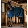Abschwitzdecke Horseware Rambo Techni Waffle Cooler - Marine / Gewitter / Silbergrau