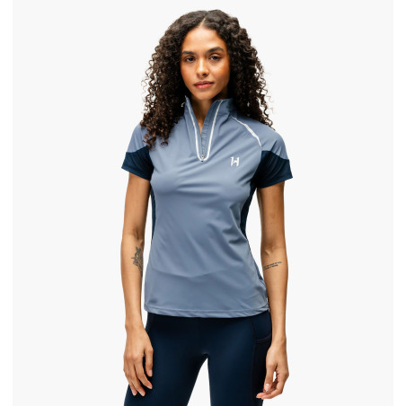 Polo 1/4 Reißverschluss Horseware Stamina Kurzarm