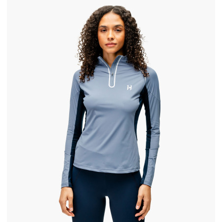 Polo 1/4 Reißverschluss Horseware Stamina Langarm