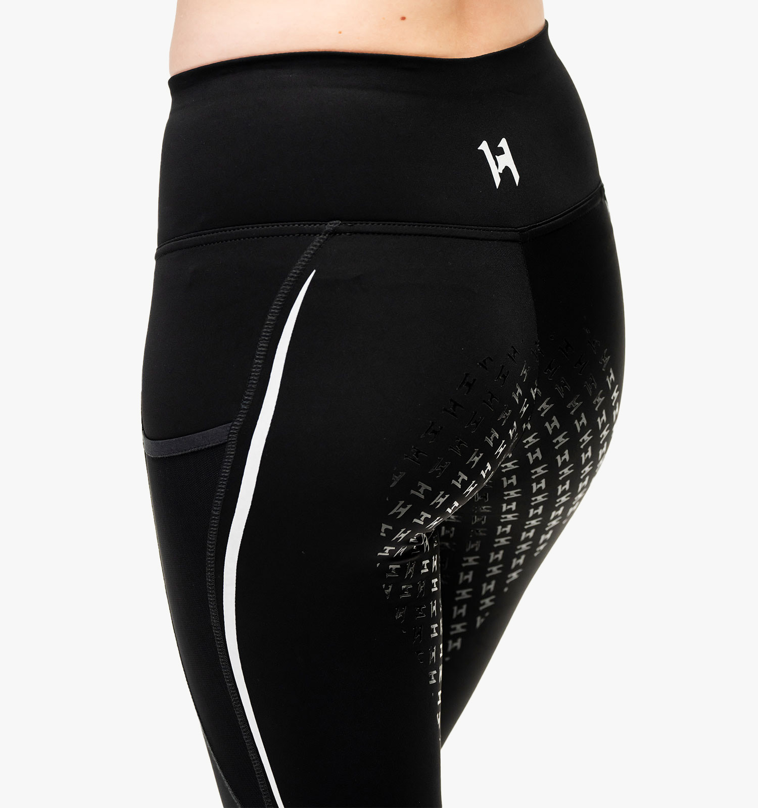 Horseware Formfit Vollbesatz-Reitleggings Schwarz