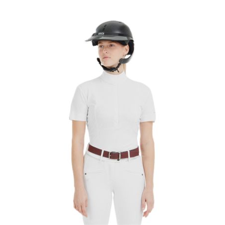 Turniershirt Monica Horse Pilot kurzärmelig Damen