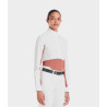 Turniershirt Monica Horse Pilot Damen Langarm - Ziegelstaub