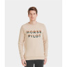 Horse Pilot Team Herren-Sweatshirt - Sand