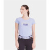 Damen T-Shirt Horse Pilot Team - Lavendel