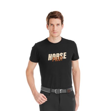 T-Shirt Horse Pilot Team Herren