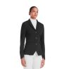 Turnierjacke Aeromade Horse Pilot Damen - Schwarzes Logo Silber