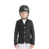 Turnierjacke Aeromesh Horse Pilot Jungen - Schwarz