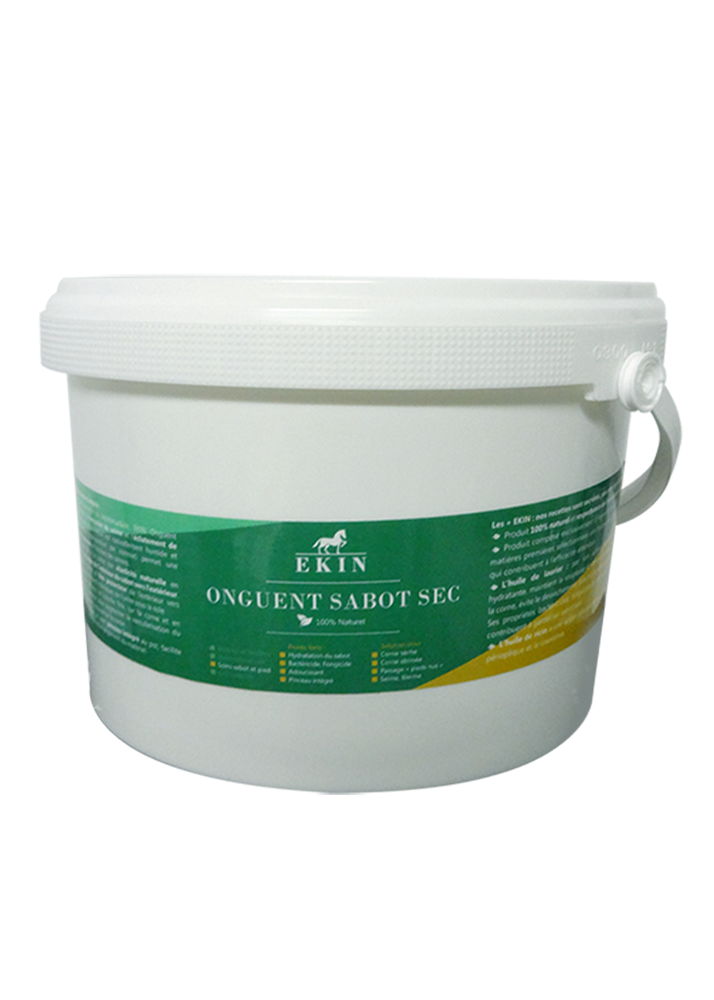 Hufsalbe trockener Huf Eimer Ekin
