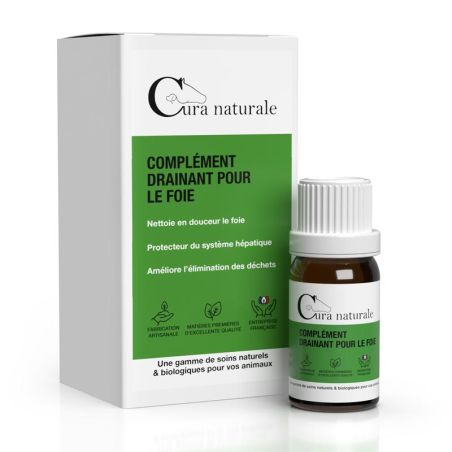 Ergänzungsfuttermittel zur Leberentwässerung Cura Naturale Hund und Katze