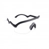 Finn-Tack breite Polycarbonat-Brille - Transparent