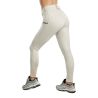 Hybrid-Leggings zum Hineinschlüpfen Montar MoGloria Streifen Caviar Full Grip Damen - Hellsilbergrau