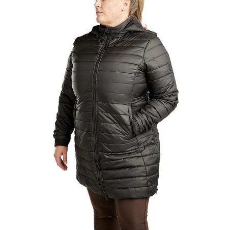 Lange gesteppte Jacke Montar MoKately Curve Damen