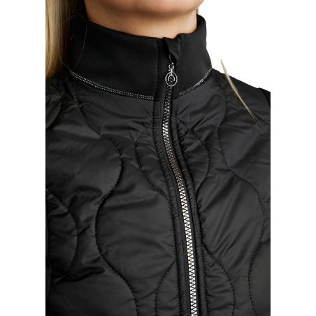 Hybridjacke Montar MoMary Kristalle Gun Metal Damen