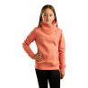 Sweatshirt Montar MoNaja Junior seitlicher Reißverschluss Kristalle Roségold - Wassermelone