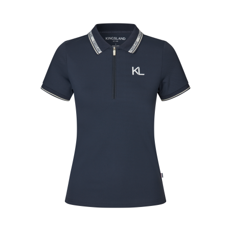 Damen-Piqué-Poloshirt aus Strick Kingsland KLNaira