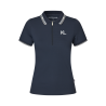Damen-Piqué-Poloshirt aus Strick Kingsland KLNaira - Marine
