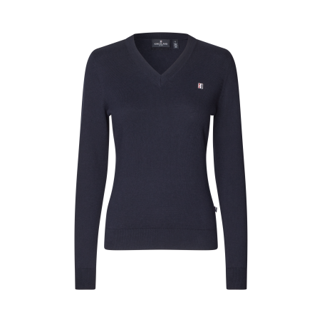 Damen V-Ausschnitt Pullover Kingsland Classic