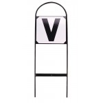 12 Dressurbuchstaben Hippotonic auf Metallrahmen