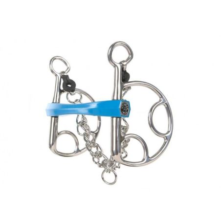 Spanisches Gebiss Metalab Flexi gerade