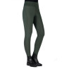 HKM Leggings Jil mit hoher Taille und Vollbesatz aus Silikon - Olivgrün
