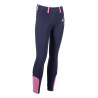 Leggings HKM Pony Dream II Vollbesatz aus Silikon - Dunkelblau