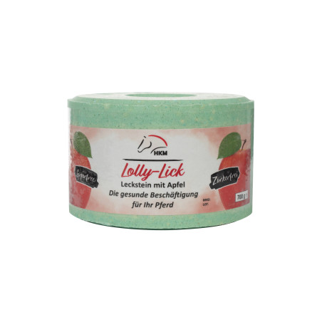HKM Salzleckstein aromatisiert Lolly Lick Apfel