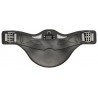 Kurze Bauchgurtschnalle Acavallo Gel & PVC - Schwarz