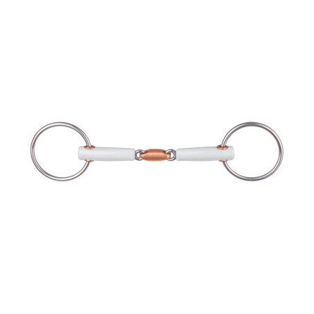 Beris Kandare mit doppelt gebrochener Stange, Ring 6 cm