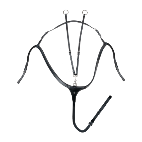 Brustblatt Waldhausen X-Line mit langem Steg