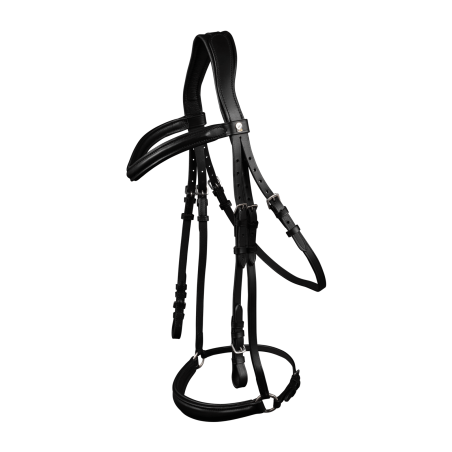 Waldhausen X-Line Trense London mit deutschem Reithalfter