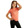Kurzärmeliges T-Shirt Montar MoNille Junior mit Roségold-Aufdruck - Wassermelone